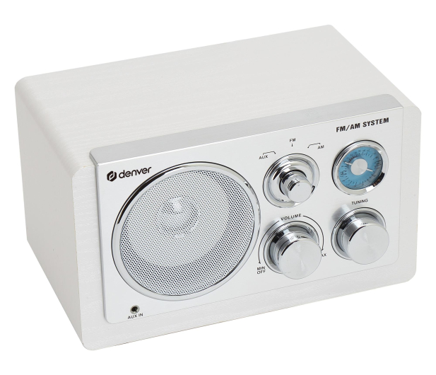 Denver Radio AM/FM Denver TR-63B białe - 1535061 - zdjęcie 5